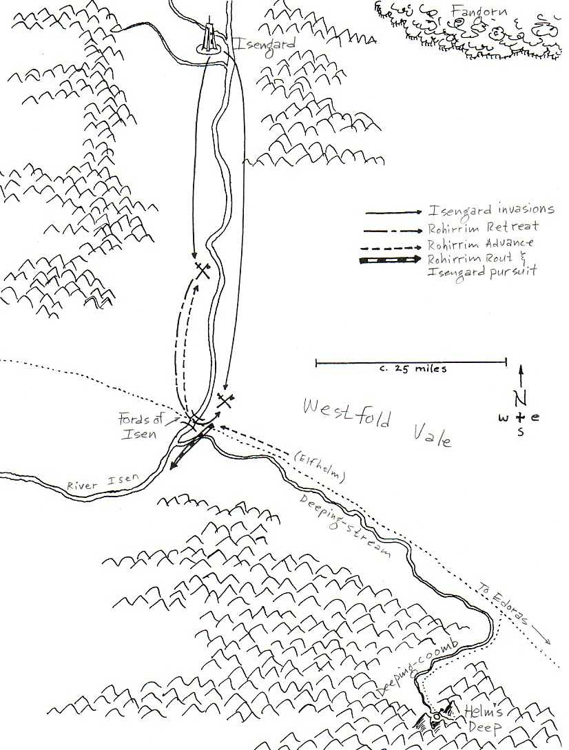 Fords of Isen campaign map